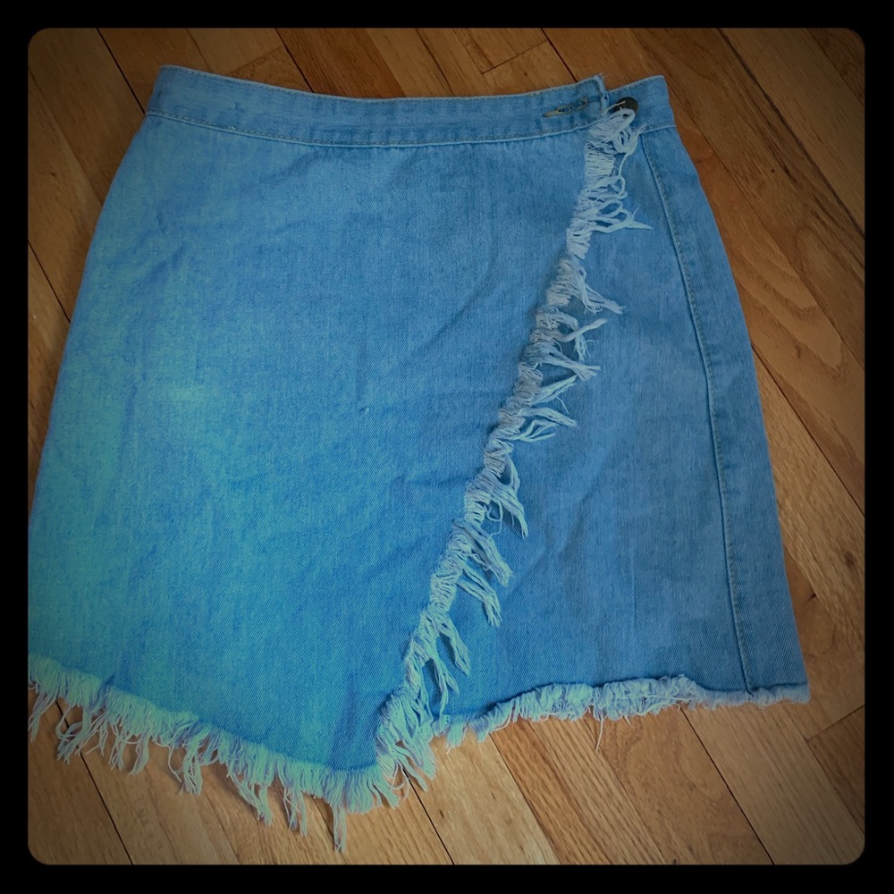 Denim skirt